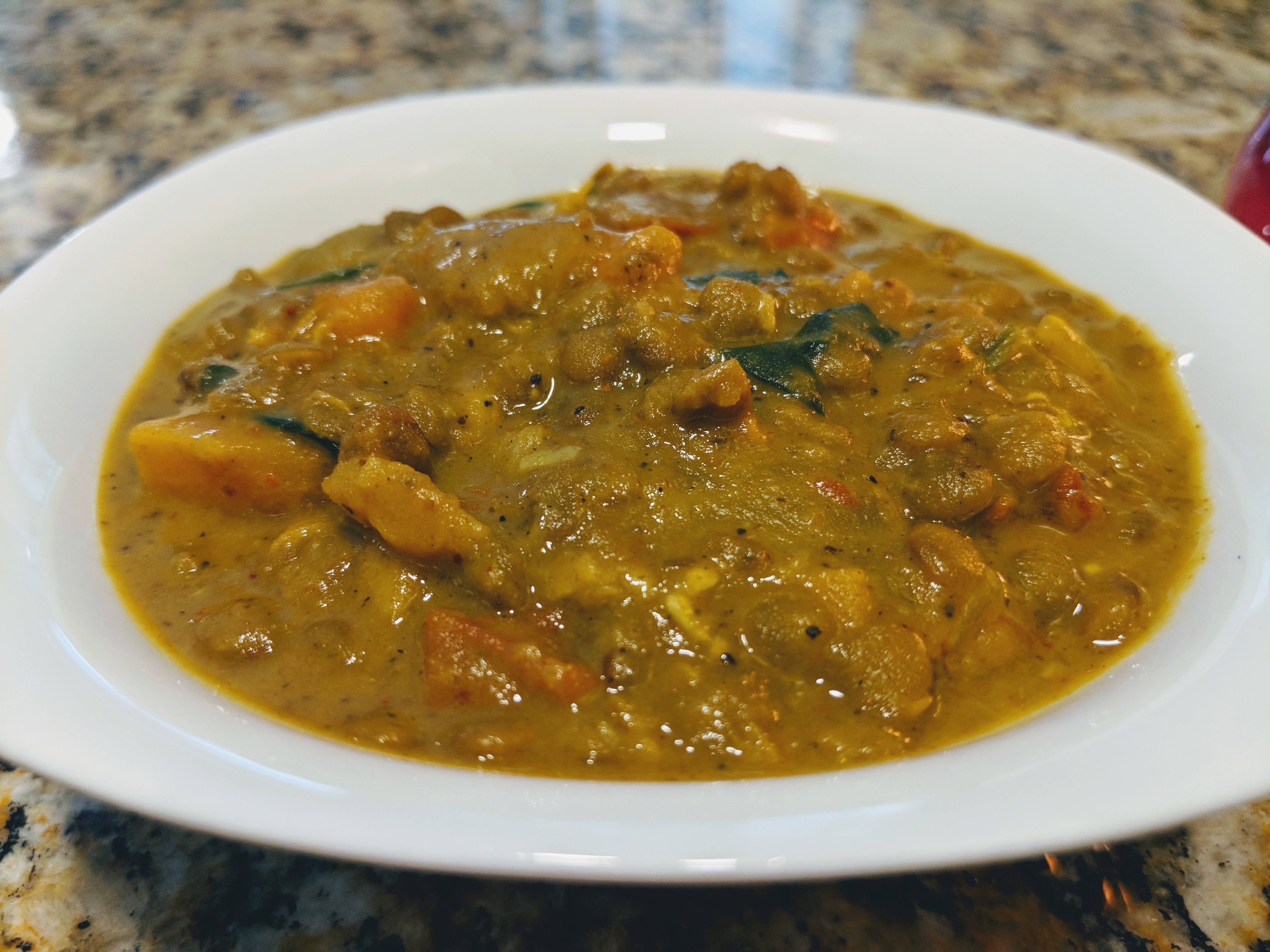 Spicy Coconut Curry Lentils